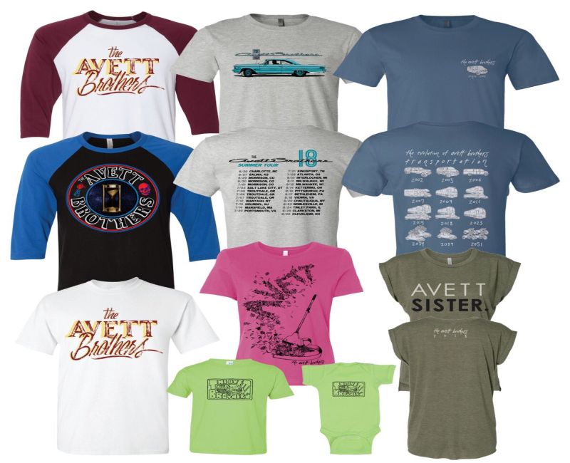 Explore Unique The Avett Brothers Merch and Collectibles