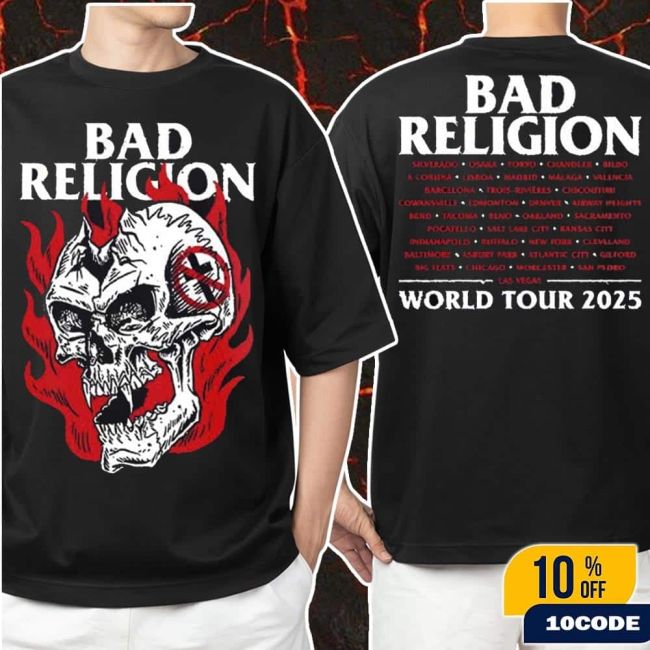 Behind the Designs: The Creative Process of Bad Religion Merch